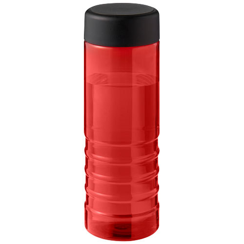 Gourde sport publicitaire 750ml Ocean Plastic H2O Active® Rouge / Noir